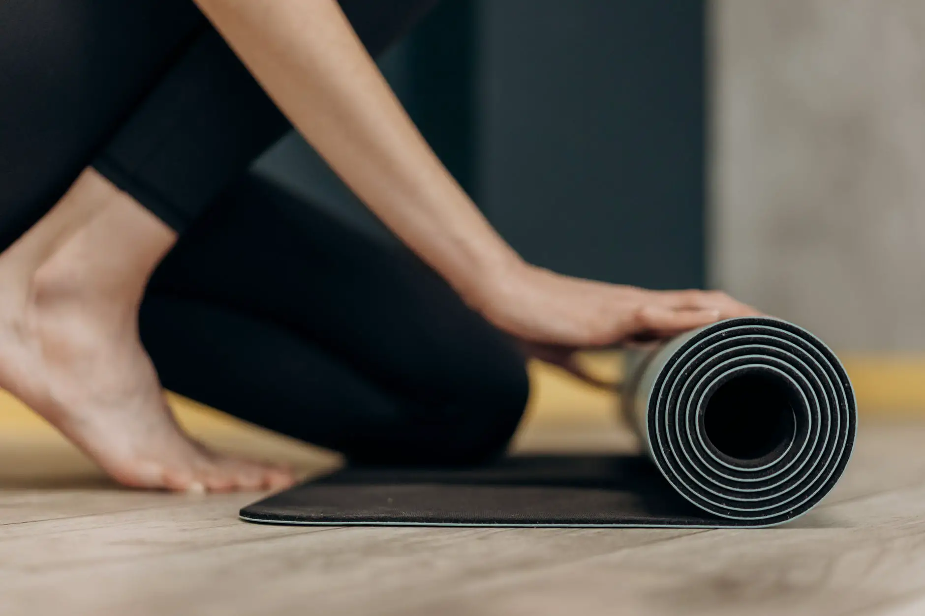 shedding yoga mat